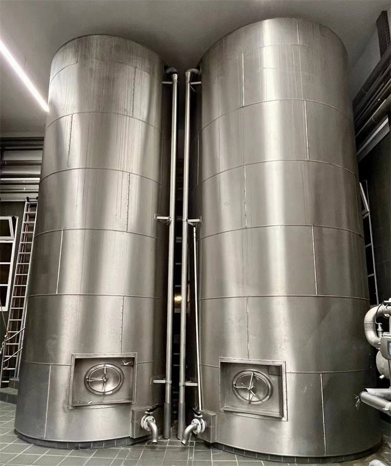 stainless steel dairy storage tank