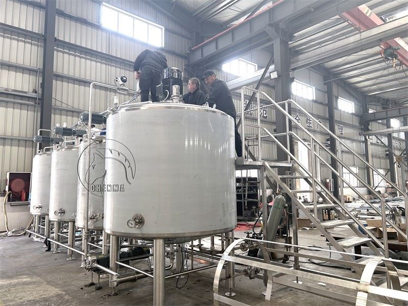 3000L beverage batching system3 3000L beverage batching system3