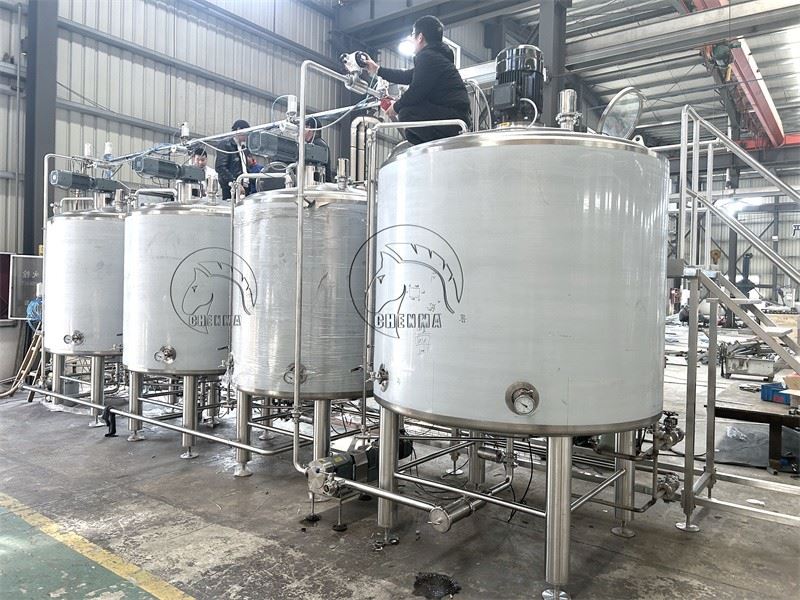 3000L beverage batching system1 3000L beverage batching system1