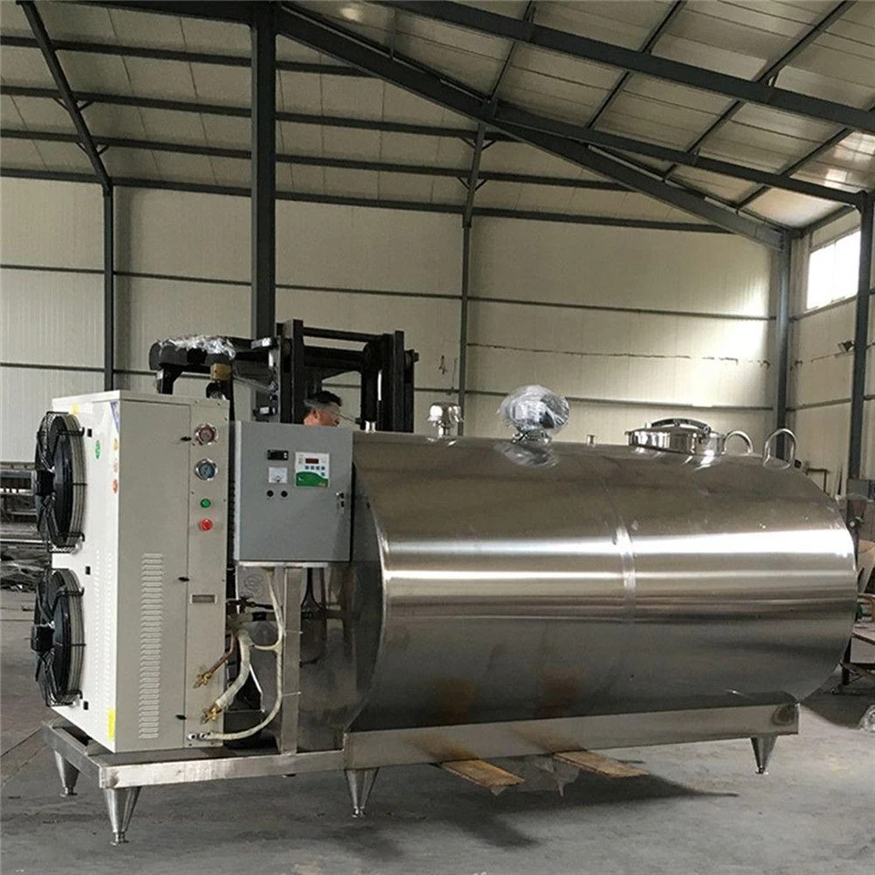 5000L Horizontal Milk Cooling Tank