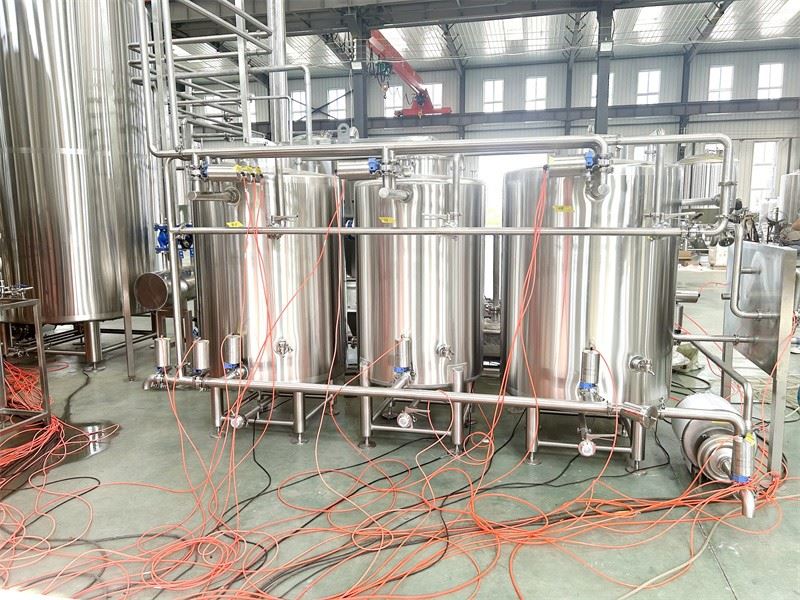 500L semi-automatic CIP system1 500L semi-automatic CIP system1