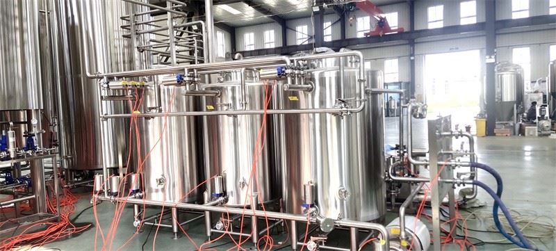 Canada 500L CIP 3vessels cleaning system1 Canada 500L CIP 3vessels cleaning system1