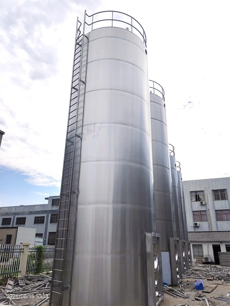 Stainless Steel Milk Silo Stainless Steel Milk Silo