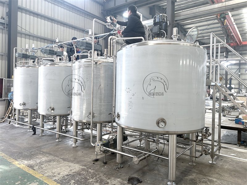 3000L beverage batching system1 3000L beverage batching system1