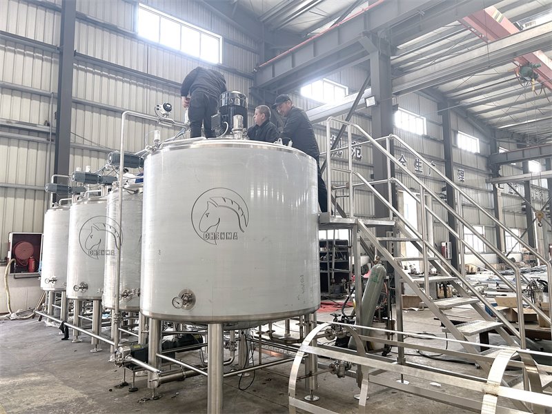 3000L beverage batching system3 3000L beverage batching system3