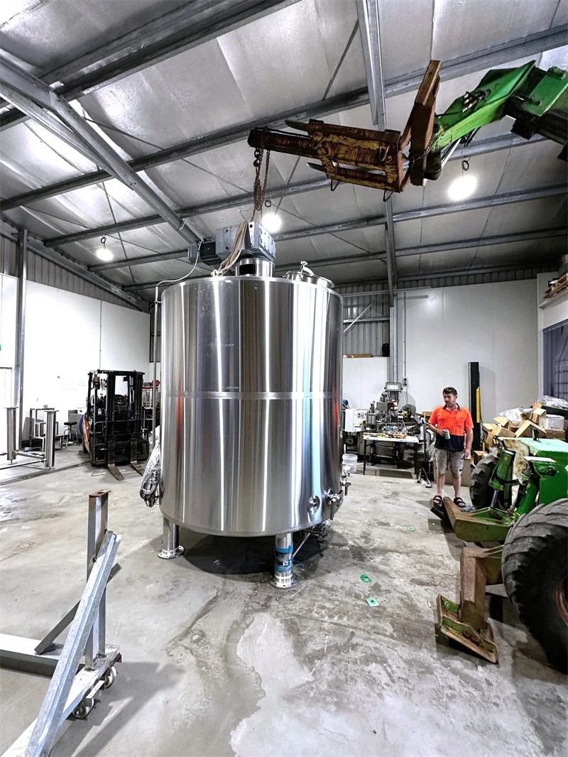 Milk fermentation tank Milk fermentation tank