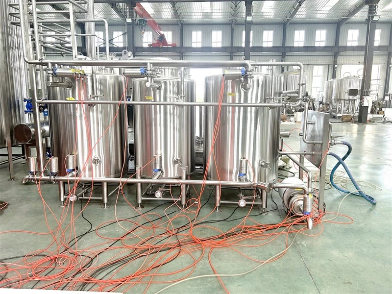 500L semi-automatic CIP system 500L semi-automatic CIP system