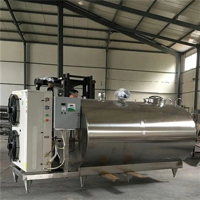 5000L Horizontal Milk Cooling Tank